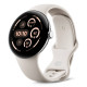 Google Pixel Watch 3 AMOLED 45 mm Digital Pantalla táctil 4G Plata Wifi GPS (satélite)